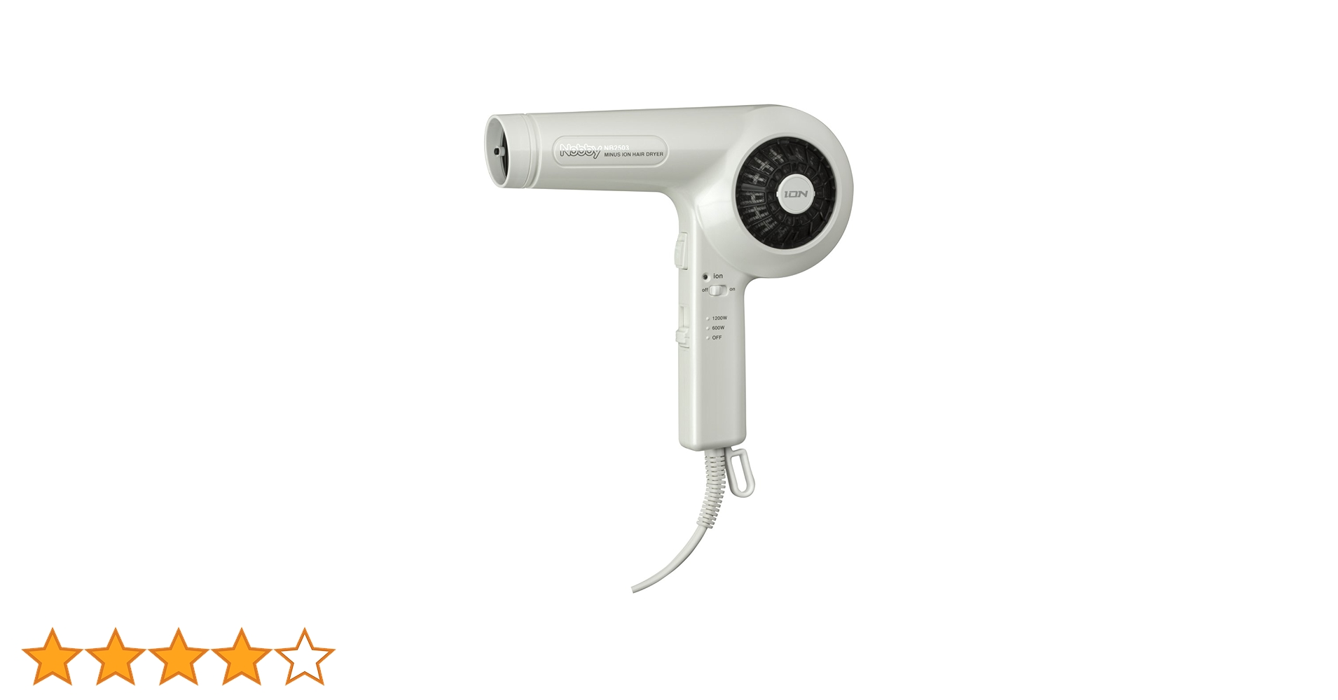 Amazon | ノビー(Nobby) マイナスイオンヘアドライヤー NB2503